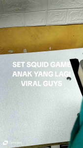 SETELAN ANAK SQUID GAME COSTUM CEWEK COWOK USIA 2-12TH