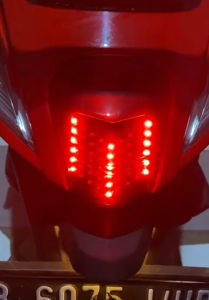 Stoplamp Running Honda Genio 2019-2023: 8 Mode Otomatis Kedap Kedip