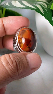 cincin batu akik Garut natural realpic