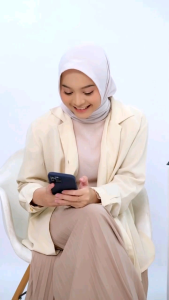 Jas Hujan Wanita Muslimah Setelan Gamis By AKULA Original Tebal Lentur Anti Rembes