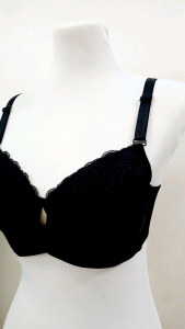 AVON MARINELLA MOCHA AND BLACK UNDERWIRE FULLCUP BRA