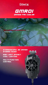 Gamen Fan Cooler GMR01 Radiator Pendingin HP Fan Gaming Kipas