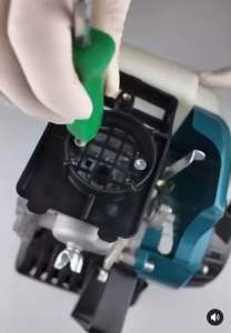 กรองอากาศ กรองเปลือย (กรองซิ่ง สีแดง) เครื่องตัดหญ้า ต่อคาบูแบบลูกลอย รุ่น NB411 RBC411 GC328 ได้ทุกยี่ห้อ