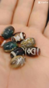 Charm đá Dzi size nhỏ chuyên mix vòng tay vòng cổ phụ kiện thời trang á HandMade.