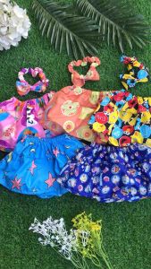 0-12 Bulan Rok Rara Skirt Bayi Perempuan Free Headband Cantik