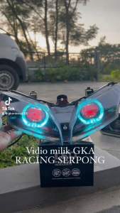 REFLEKTOR LAMPU DEPAN LED BLADE NEW FI BILED MINI LED