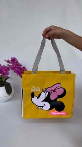 Minnie mouse bag Tupperware zipper buga es