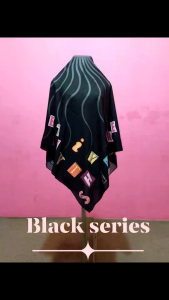 Ceruti Black Series 130x130: Hijab Elegan untuk Pesta & Acara Formal