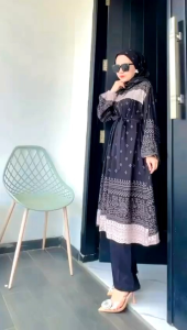 SET TUNIK+HIJAB ZARA