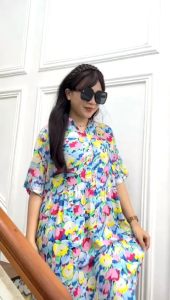 Daster Lembut Adem Ameena Home: Pakaian Rumah yang Nyaman