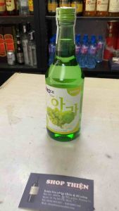 Sô Chu Soju Hàn Quốc KORICE GREEN GRAPE 12% 360ml-Vị Nho Xanh