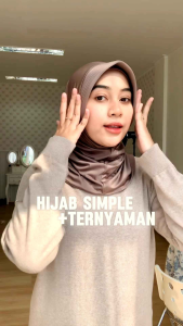 HIJAB SPORT wanita berbahan jersey spandek premium