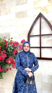 DRESS GAMIS MODE LARISHA TERBARU DS BY 100%ASLI REAL MASIH BANYAK MODE LAIN MAYLA ALLETA