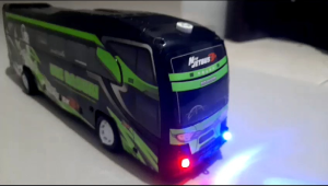 Mainan Mobil Bus Telolet & Bus Basuri: Mainan Edukatif Anak