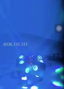 Moving 4 đầu vuông 16 bóng Moving 4 đầu (4x4) đèn xoay 4 đầu đèn sân khấu