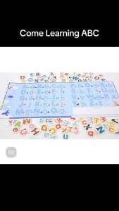 Interactive Alphabet Learning Magnetic Book