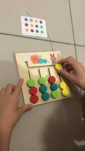 Color Learning & Matching Wooden Toy