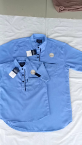 Koko couple ayah dan anak Baju muslim Pakaian muslim