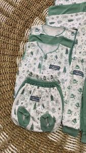 Series Sage - 18pcs / 9stel Baju Bayi Baru Lahir Series Sage 0-3 Bulan SNI Bayi Baru Lahir New Born Lembut Tebal Adem Bayi Baru Lahir