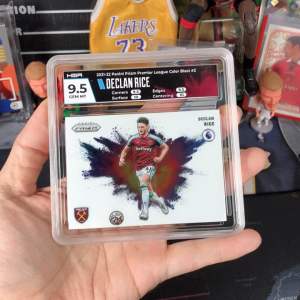 COLOR BLAST ⚽️ DECLAN RICE ⚽️ อาร์เซน่อล เวสต์แฮม 💥 การ์ดสะสมฟุตบอล EPL ⚽️ Prizm Hobby Box 🇬🇧 GRADED CARD ⚽️ West Ham 🏴 Arsenal ⚽️