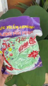 Bánh lọt lá dứa (gói 1kg hút chân không) nguyên liệu nấu chè sương sa hạt lựu trà sữa