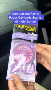 Pengharum Parfum / Pewangi Mobil & Lemari California Scents Palms Paper
