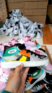 SZ | Sepatu Karakter HUXUE BID | Sepatu Anak Perempuan Laki-Laki Murah | Sepatu Anak Sekolah Viral Kekinian | Sepatu Anak 3-9 Tahun | Fashion Kids