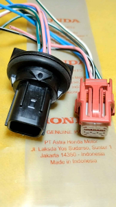 Soket head lamp socket lampu depan Reflextor Honda Genio Beat new led Scoopy new led 2021 For Honda ADV pin 6 original