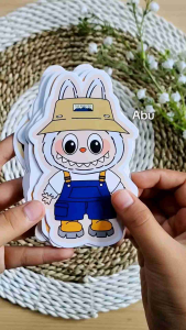 (ISI 5) Amplop Lebaran Idul Fitri 3 Dimensi Labubu Lucu Unik Viral 2025