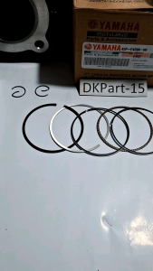 Blok seher 3 item (45P) komplit isi piston kit+Topset+Lem yamaha Byson ori sesuai poto