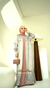 27gadih gamis amore by ruby terbaru motif kekinian 2025 edisi kirana dress chic elegan