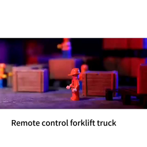 TRC Truk Forklift 2.4 GHz Bisa Keluar Asap Simulasi Truk