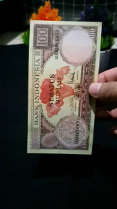 Uang Kuno Bunga Bangkai & Koleksi 100 Rupiah 1959