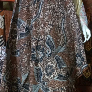 Kain Jarik Gringsing Coklat Susu Coksu Katun Solo