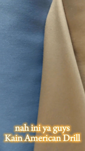 Kain Seragam American Dril 125meter Bahan pakaian PDL Cargo Kemeja celana pakaian security satpam