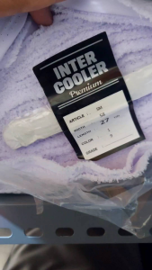 Kain Seragam INTERCOOLER 05meter glowsy twist bahan celana formal Jas Blazer seragam