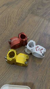 (( STEM 32MM x 25.4MM )) Stem Sepeda Ukuran Diameter Standar 25.4 MM Alloy 28.6mm Penjepit Handlebar