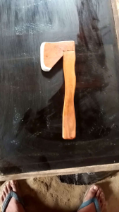 Kapak Kayu Mainan Untuk Latihan Silat Beladiri IPSI - Kapak Kayu Miniatur Untuk Karnaval - Kapak