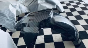 บังโคลนคาร์บอนไฟร์เบอร์ บังโคลนหน้า Z2/E2/M1/Saga/Deco/GPS รถมอเตอร์ไซค์ไฟฟ้า บังโคลนรถไฟฟ้า บังโคลน