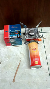 Kompor Portable Camping OMICKO MINI Portable Model Kotak