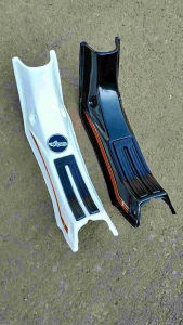 Legshield RC 80 Hitam & Aksesoris Motor RC 100