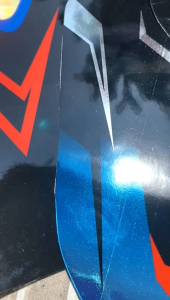 0080 Decal Sticker CRF 450 Full Crom Kombinasi Hologram Bebas Costum Nama Nomer DLL