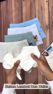 AGREE KIDS A618 BOXER ANAK PREMIUM | Celana Dalam Anak Cowok Boxer Agree | CD Anak laki2 Segi Empat Premium | CD Anak Cowok Agree | Pakaian Dalam Anak | LATANSA