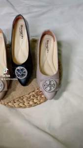 Flat Shoes Lisa Wanita Non Slip Sol