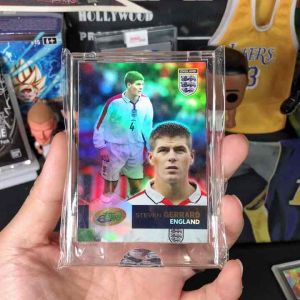 STEVEN GERRARD ⚽️ สตีเว่น เจอร์ราด ⚽️ Limited Production ⚽️ การ์ดสะสมฟุตบอล ⚽️ 2004 Topps eTopps Card 🏴󠁧󠁢󠁥󠁮󠁧󠁿 England 🇬🇧 Liverpool ❤️ ลิเวอร์พูล ⚽️ หงส์แดง ⚽️ ENCASED ⚽️ สตีวี่ จี ❤️  สวย NM