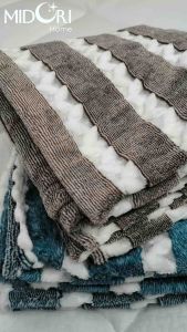 MIDORI Home ผ้าห่มแฟลนเนล Jacquacd 50X60 นิ้ว