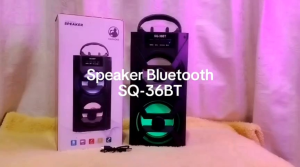 Speaker Wireless Bluetooth Portable MH-36BT / Speaker Karaoke Bluetooth Plus Microphone