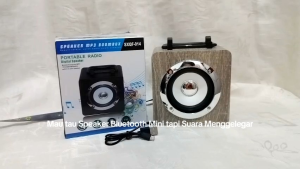 SPEAKER BLUETOOTH BOOMBOX SQF-014 SUPER BASS SUPPORT FM RADIO USB TF CARD