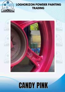 1KG CANDY PINK - N24 - POWDER COATING PAINT