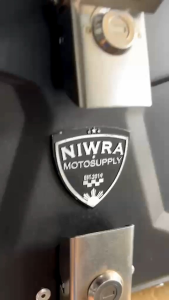 Free AirPods Niwra F2 Moto V3 Alloy Top Box 45 Liters with Backrest